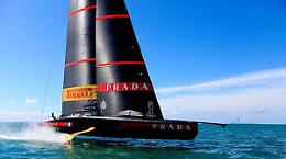 Coppa America: Luna Rossa vince seconda regata di finale e si porta sull'1-1