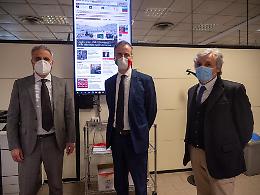 Il presidente del consiglio regionale Alessandro Fermi  in visita a La Provincia