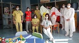 Croce Verde, due uova di Pasqua per i bimbi della Pediatria