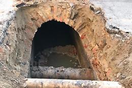 Riemerge il ponte che d&agrave; il nome al paese