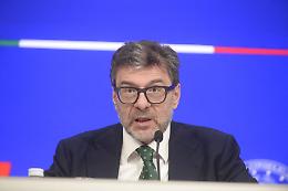Giorgetti "Il turismo sostiene il Pil, crescita lineare"