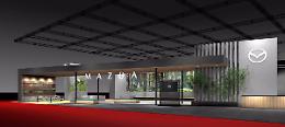 Mazda annuncia nuova versione proprio logo al Japan Mobility Show