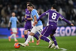Finale thrilling all'Olimpico, Lazio-Fiorentina finisce 2-2