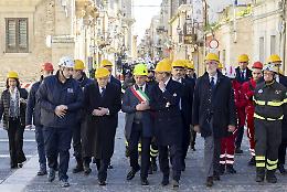 Mattarella in visita a Niscemi, "Ci siamo e stiamo lavorando"