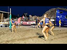 VIDEO L'incontro di beach volley Pomì-Scandicci a Casalmaggiore