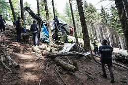 Mottarone: cabina precipitata sarà rimossa domani