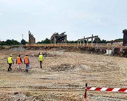 Ex Ferriera: sopralluogo dove sorgerà il sottopasso