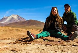 La 'fuga' a passo lento di Jessica e Luca prosegue  in Sud America