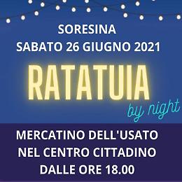 “Ratatuia”
mercatino dell’usato
by night