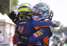 GpMonza, doppietta Mc Laren. Fuori Hamilton e Verstappen