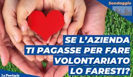 Dipendenti pagati per fare volontariato, cosa ne pensi?