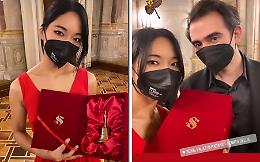 Lena Yokoyama e Diego Maccagnola, emozioni in note al Senato