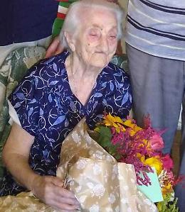 Addio alla signora Gina, super nonnina del paese