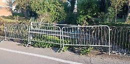 Nutrie, strada chiusa e riva della roggia crivellata