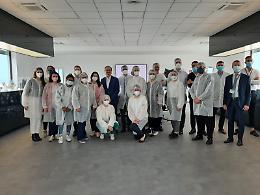 La Cosmesi di Crema fa scuola:  delegazione in visita alle aziende del Polo
