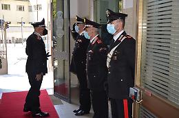 Carabinieri, il Generale Gino Micale alla caserma Santa Lucia