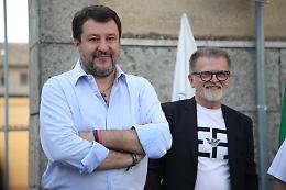 Matteo Salvini a Crema a sostegno di Borghetti