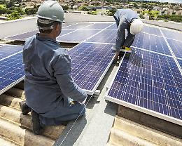 Fotovoltaico: ogni giorno si installano tre impianti