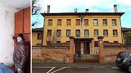 «Odori, umidità e degrado», la denuncia degli inquilini delle ex scuole di S. Maria
