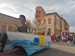 Carri di carnevale, Pescarolo si tinge di colori