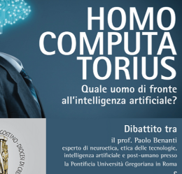 Mattinata di studio dal titolo: ""HOMO COMPUTA TORIUS - Quale uomo di fronte all'intelligenza artificiale?" 