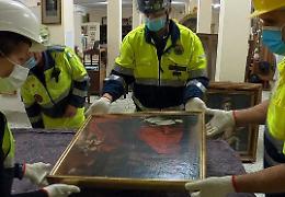 Protezione Civile, ecco gli ‘angeli’ delle opere d’arte