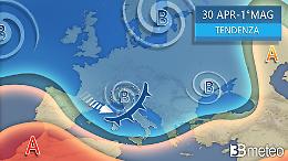 Arriva l’anticiclone africano con i suoi primi 30°C, ma 1° maggio 'bagnato'