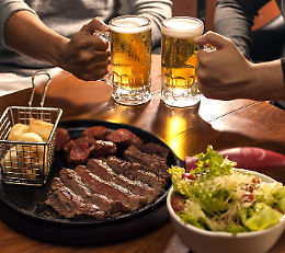 Birra in tavola! Cena  accompagnata da birre artigianali