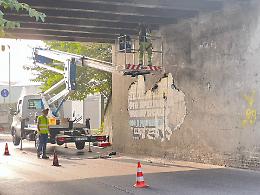 Via Azzo Porzio, via al monitoraggio dello stato di conservazione del sottopasso stradale