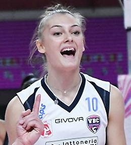 Vbc: Linda Manfredini leader a 17 anni