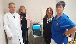 Misuratore dei valori del sangue e un emogas analizzatore per la Rsa Guerreschi