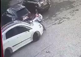 Le immagini shock dell'investimento del tabaccaio Raffani da parte della truffatrice