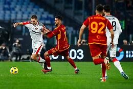Coppa Italia: Cremonese beffata dalla Roma per un rigore dubbio