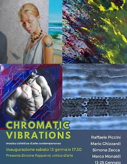 "Chromatic vibrations", inaugurazione e allestimento nella sede dell'Adafa