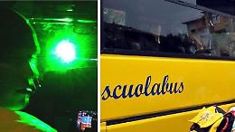 Bus, un'altra denuncia: «Anch'io puntato al volto col laser, ma mi è andata bene»