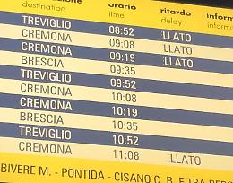Treni: guasto alla linea e caos