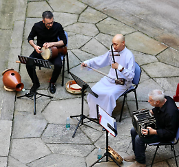 Presentazione del cd Monteverdi world con alcuni dei protagonisti