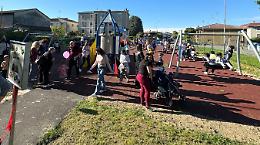Inaugurato il nuovo parco giochi inclusivo