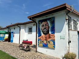 Inaugurato il murales per Emiliano: "Tributo a un ragazzo speciale"