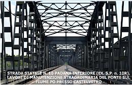 Ponte sul Po, brutte notizie: il maxi cantiere slitterà di alcuni mesi