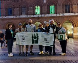 Il palazzo comunale si tinge di verde per richiamare l’attenzione sulla Sla e sulla ricerca