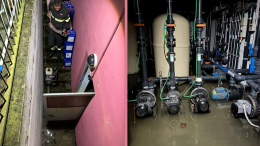 Anffas Crema, intervento dei vigili del fuoco nella sala macchine della piscina