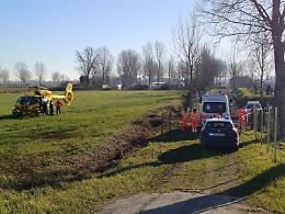 Cade con la moto da cross, ferito 47enne tedesco