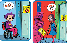 Anffas Crema, una vignetta per l’accessibilità di tutti