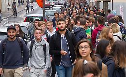 Gli studenti a picco: la ripresa dal 2030