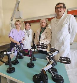 Donazione di cicloergometri alla riabilitazione respiratoria di Rivolta d'Adda