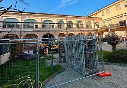 Un maxi cantiere alla rsa ex Mazza