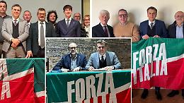 Forza Italia, celebrati i primi tre congressi comunali