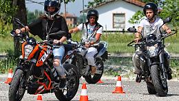 Test di guida per le moto: il circuito non è idoneo