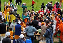 Comunità Sikh al parco Bonaldi: pranzo e corteo